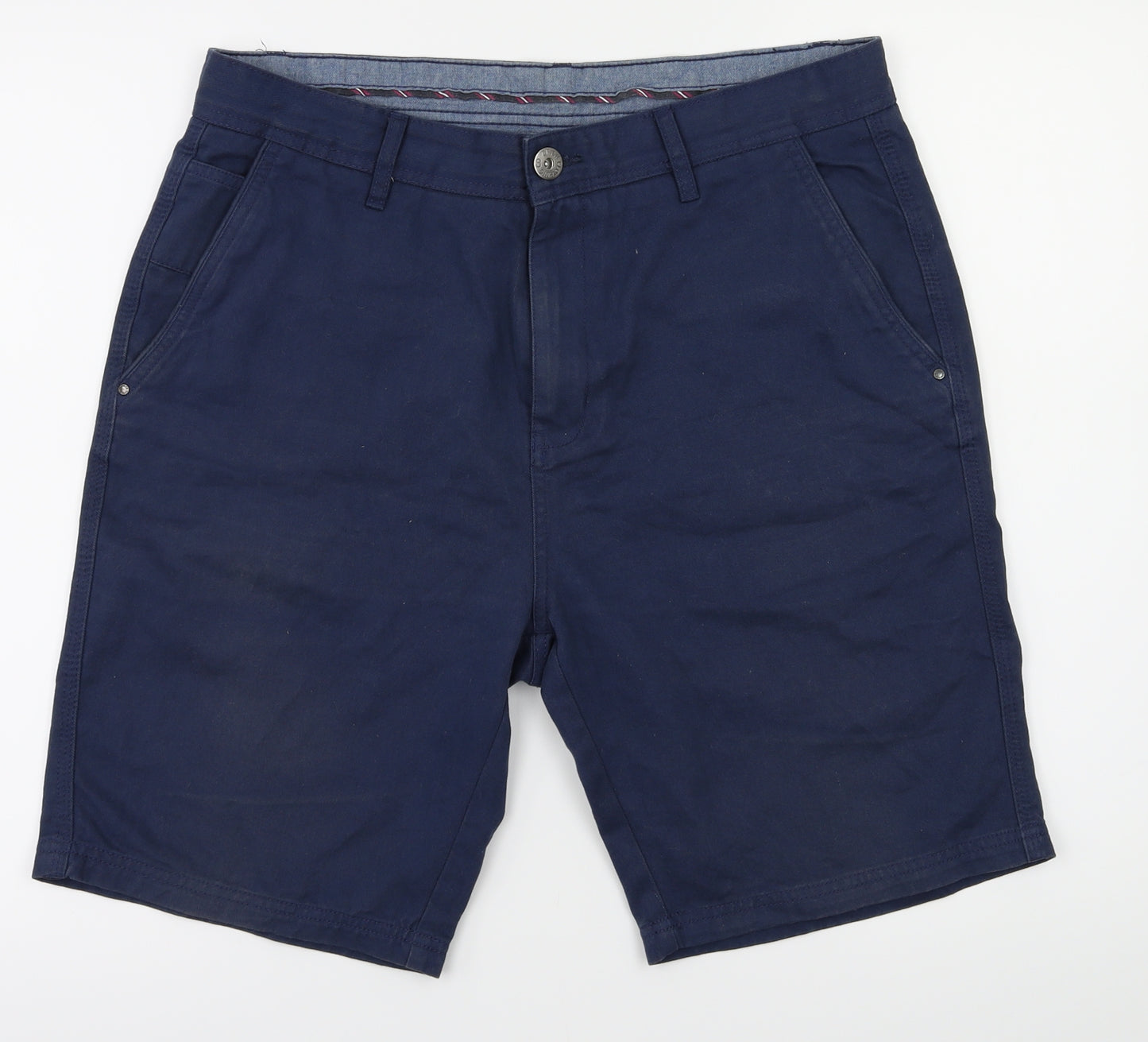 Crew Clothing Mens Blue   Cargo Shorts Size 34