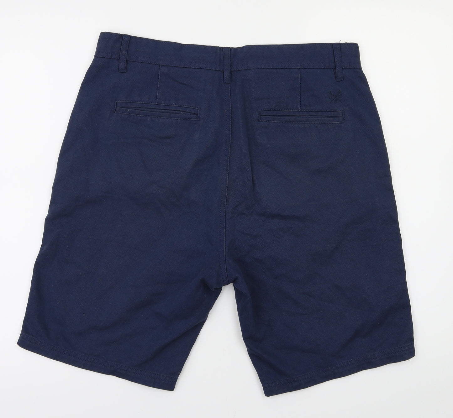 Crew Clothing Mens Blue   Cargo Shorts Size 34
