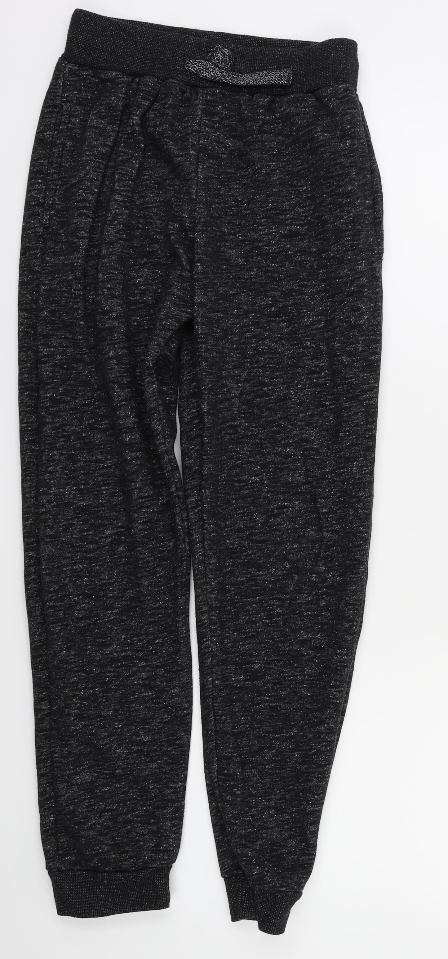 Primark Boys Black   Jogger Trousers Size 11-12 Years