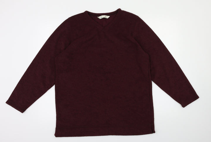 BHS Womens Red Pullover Jumper Size 14
