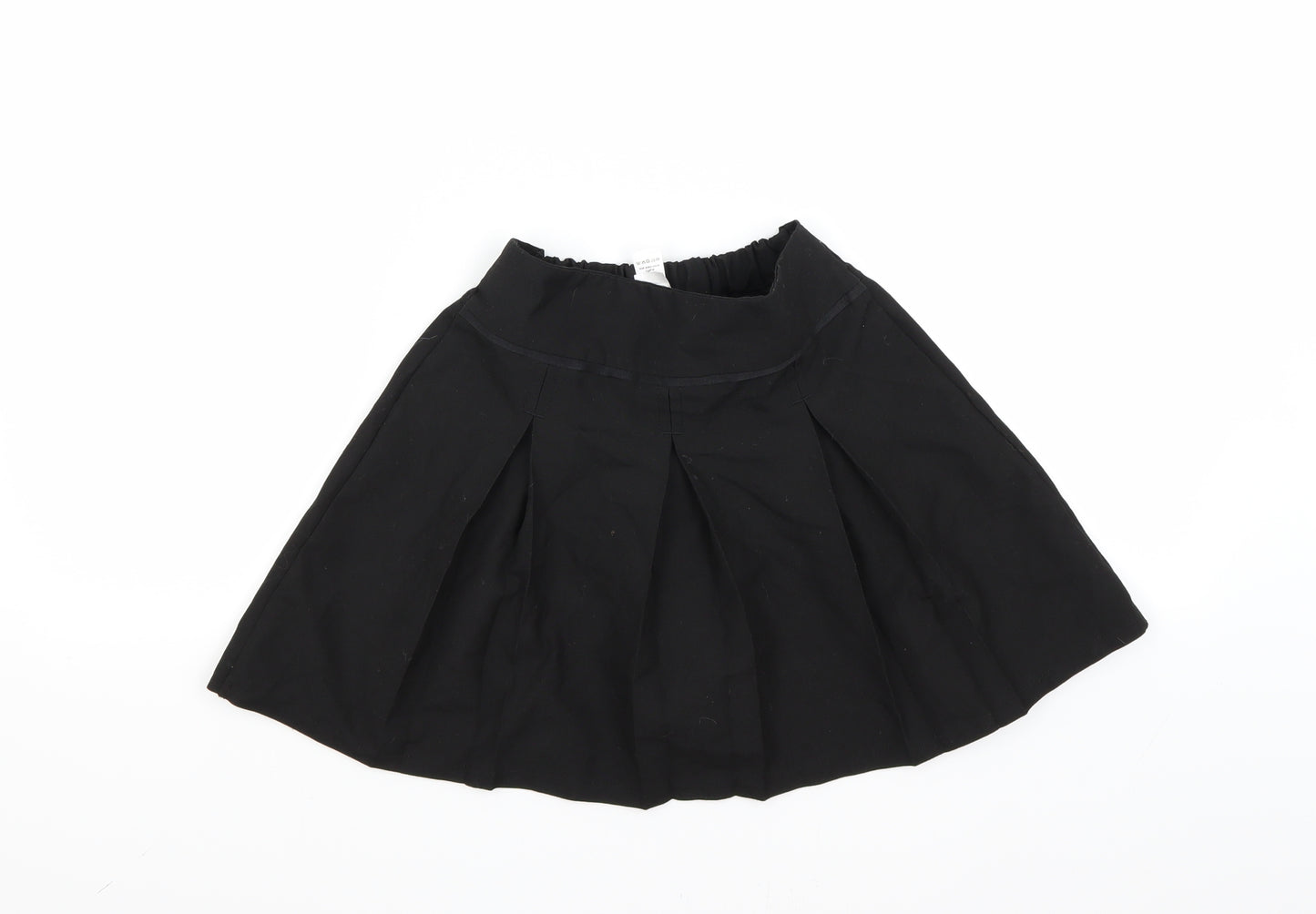 TU Girls Black   Flare Skirt Size 6 Years