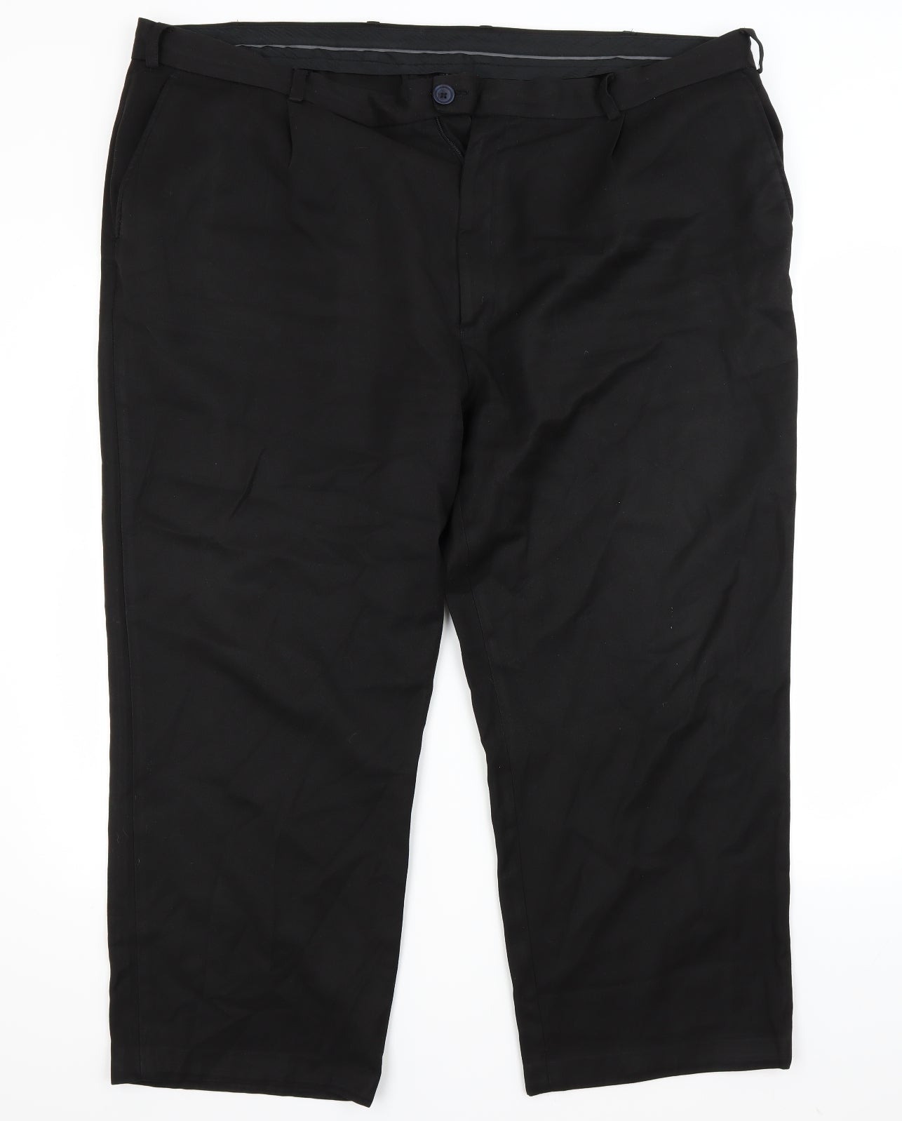 George Mens Black   Trousers  Size 46 L29 in