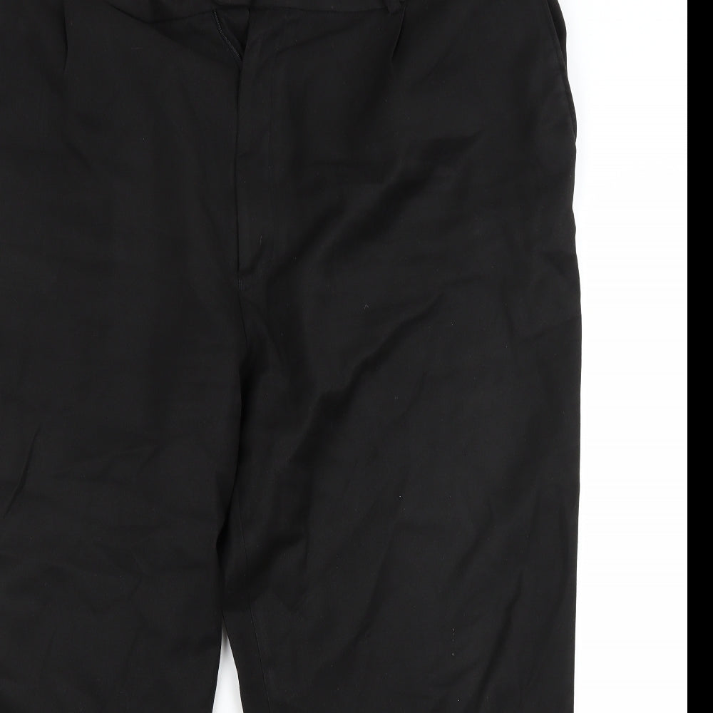 George Mens Black   Trousers  Size 46 L29 in