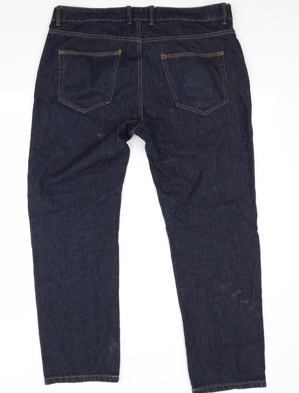 NEXT Mens Blue   Straight Jeans Size 63 in L30 in