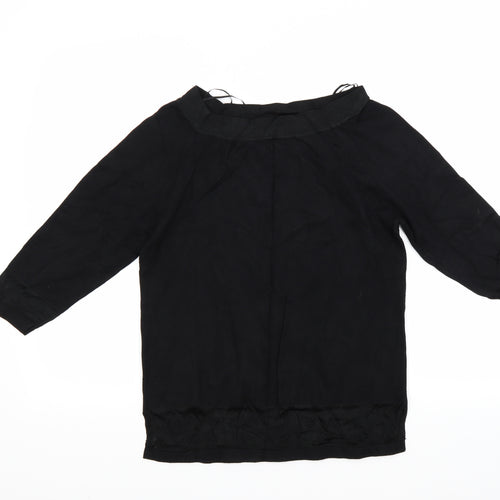 Dunnes Stores Womens Black   Basic Blouse Size L