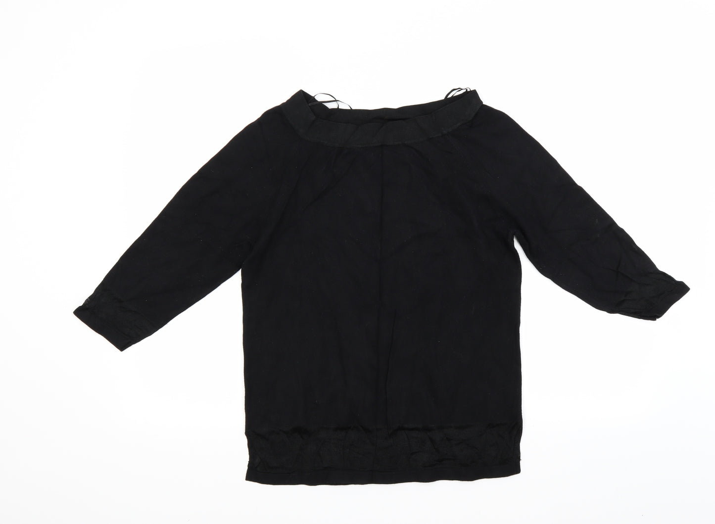 Dunnes Stores Womens Black   Basic Blouse Size L