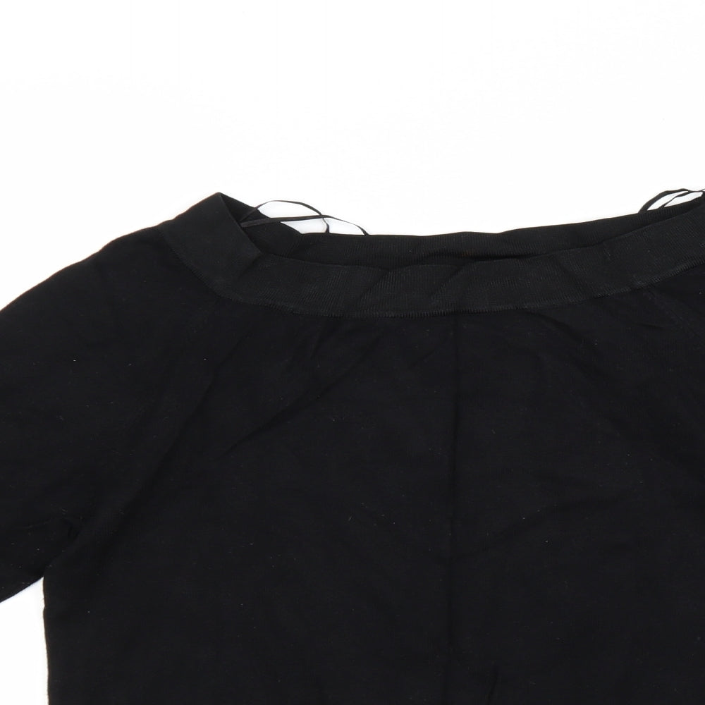 Dunnes Stores Womens Black   Basic Blouse Size L