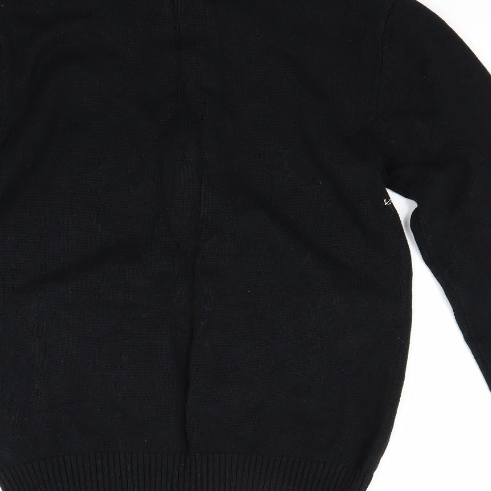 Ceader wood state Mens Black   Cardigan Jumper Size M