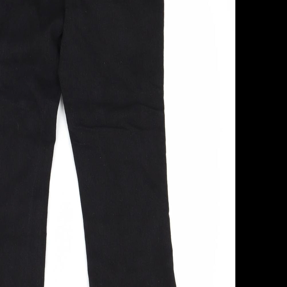 BHS Womens Black  Denim Bootcut Jeans Size 12 L28 in