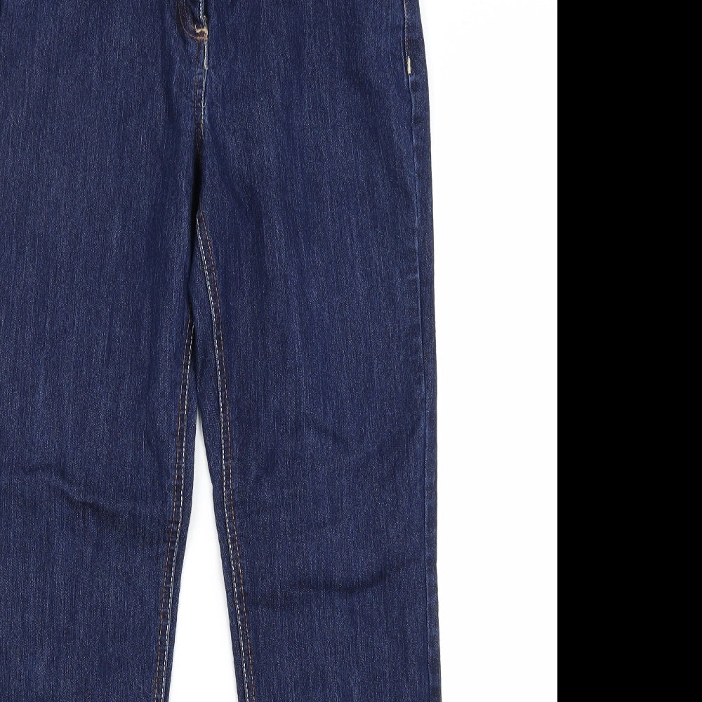 George Womens Blue  Denim Bootcut Jeans Size 10 L29 in
