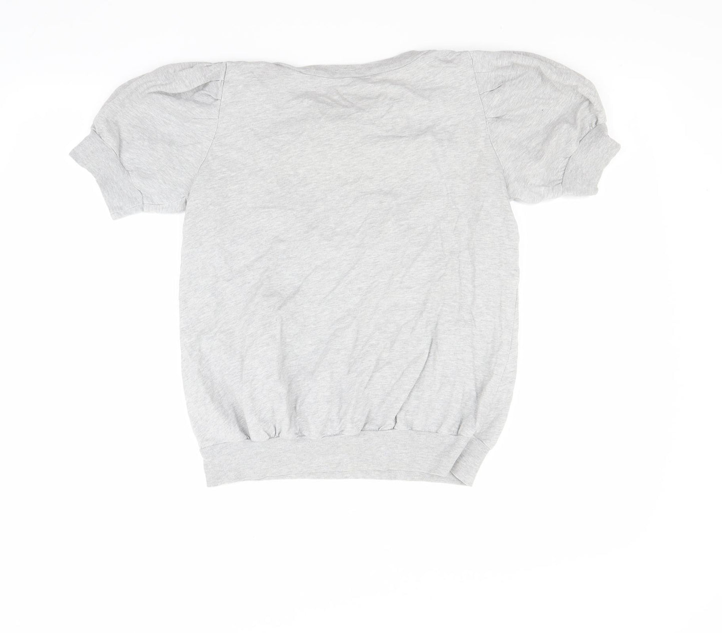 River Island Womens Grey   Basic T-Shirt Size 10