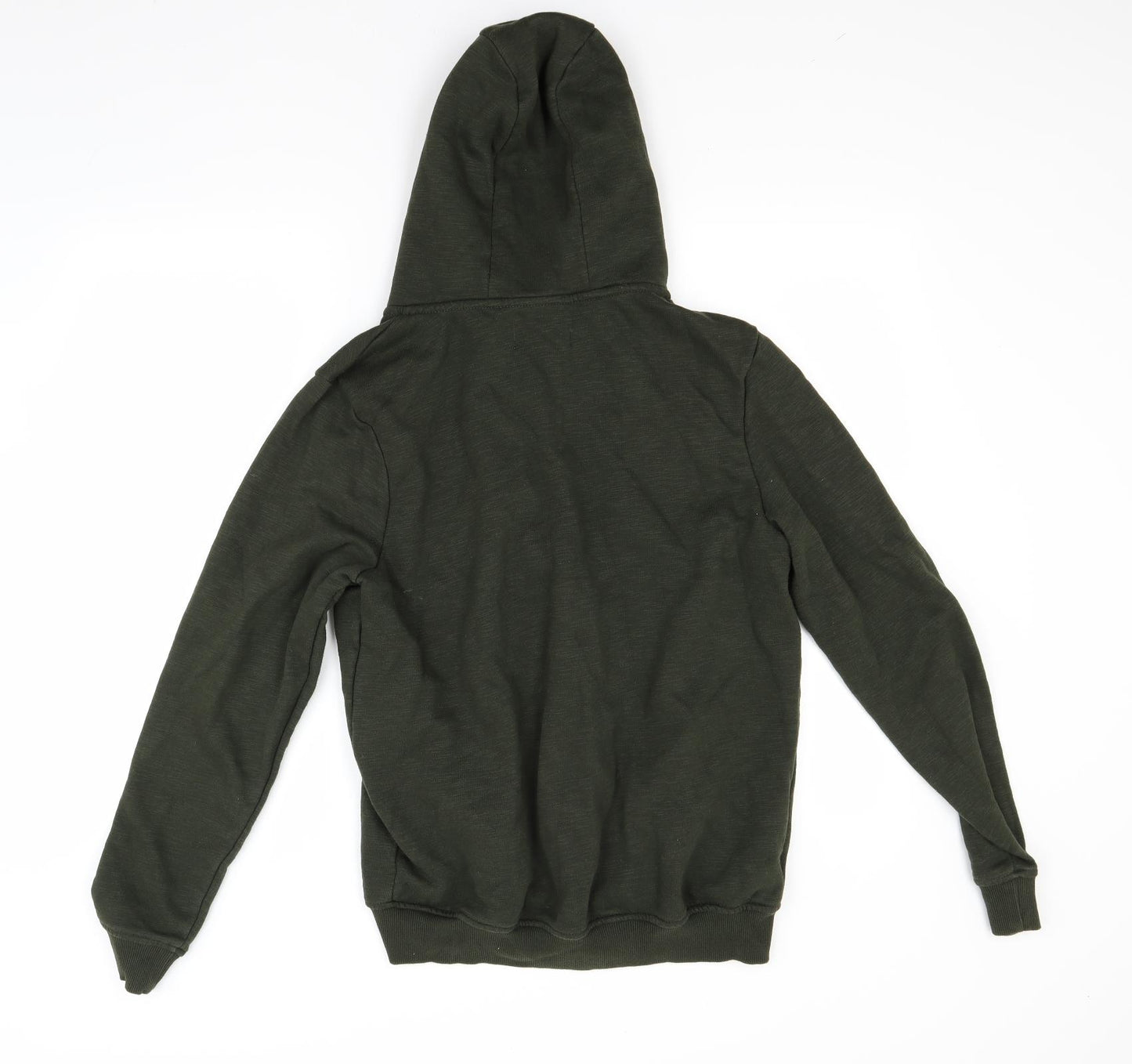 Primark Mens Green   Full Zip Hoodie Size M