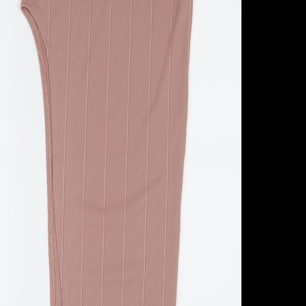 New Look Womens Brown   Bandage Skirt Size 10