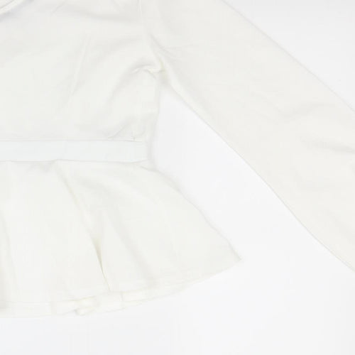 Look of the day Womens White   Tunic Blouse Size 6