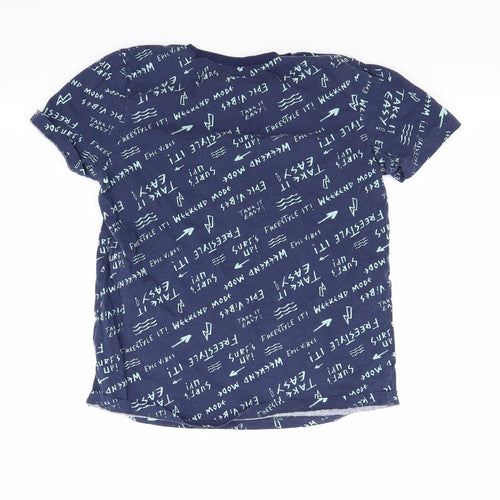 George Boys Blue   Basic T-Shirt Size 13 Years