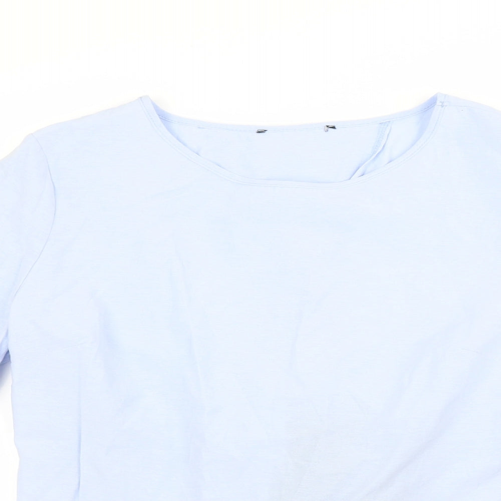 Atmosphere Womens Blue   Basic Blouse Size 12