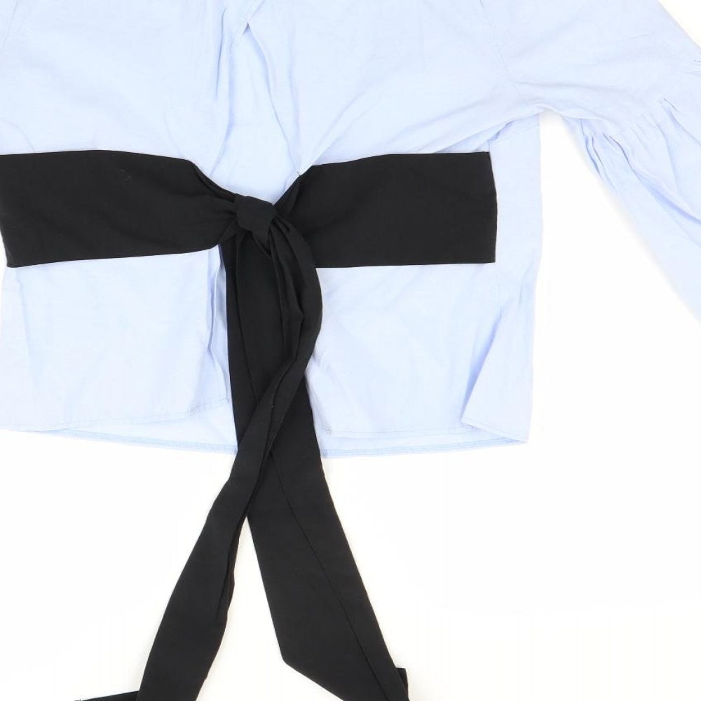 Atmosphere Womens Blue   Basic Blouse Size 12