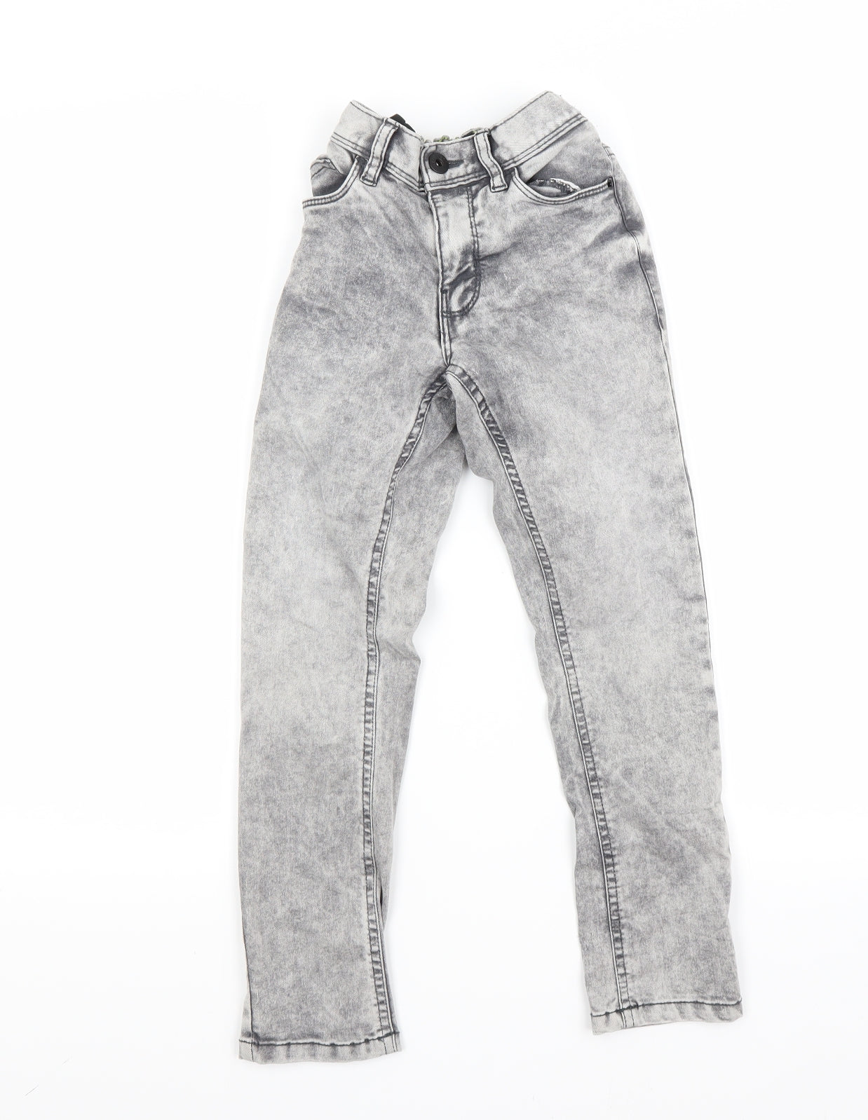 Very Boys Grey  Denim Skinny Jeans Size 8 Years