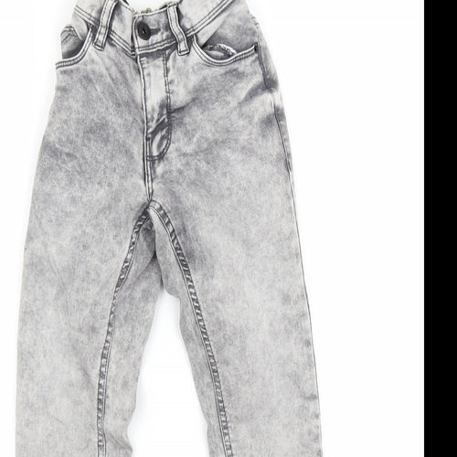 Very Boys Grey  Denim Skinny Jeans Size 8 Years