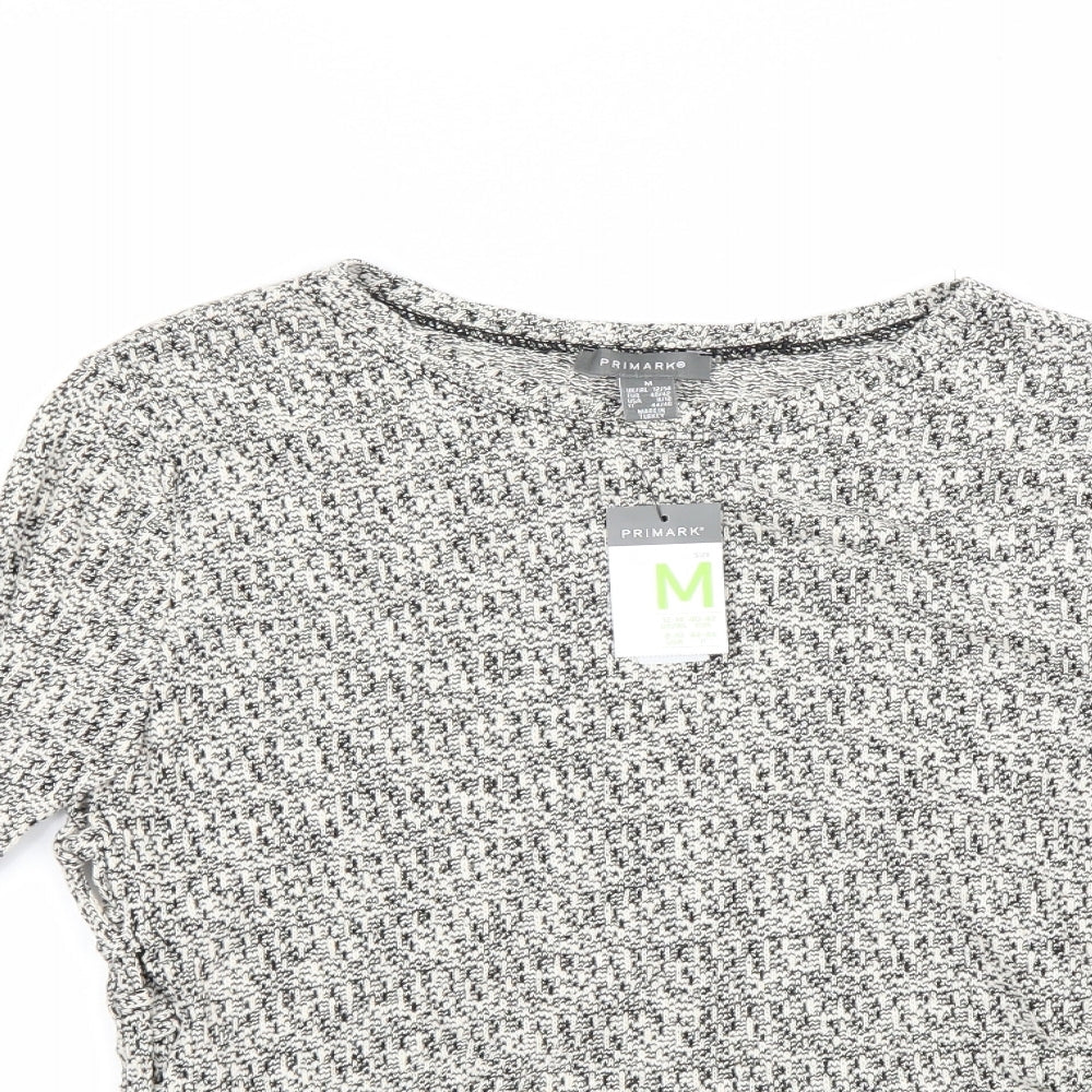 Primark Womens Grey   Pullover Jumper Size M