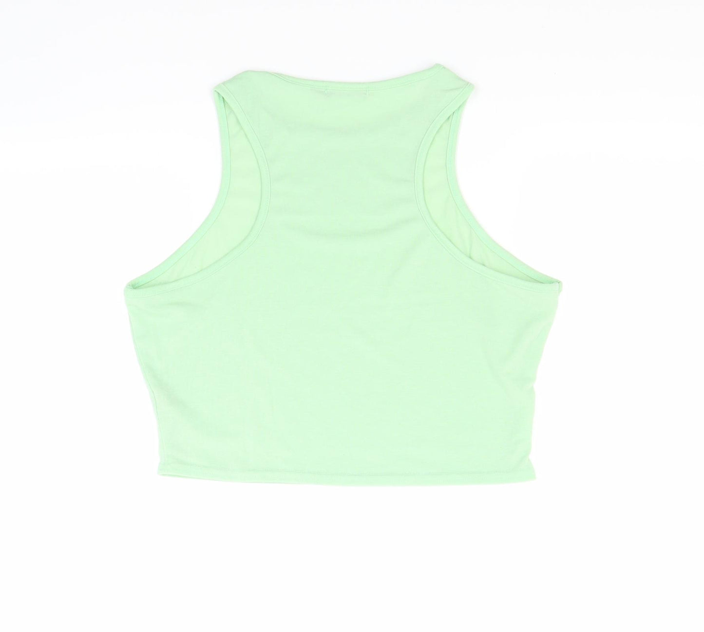 Boohoo Womens Green   Basic Tank Size 14