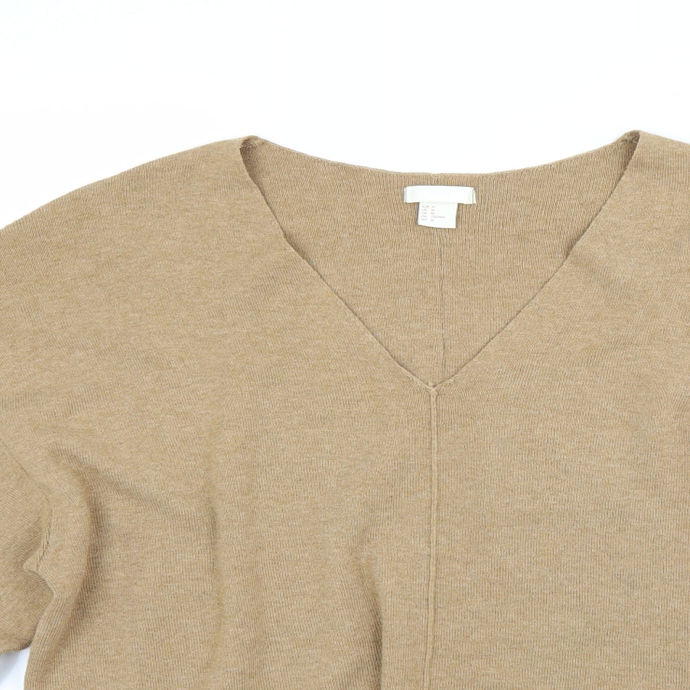 conscious Mens Brown   Pullover Jumper Size M