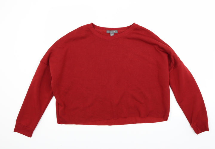 Primark Womens Red   Pullover Sweatshirt Size M