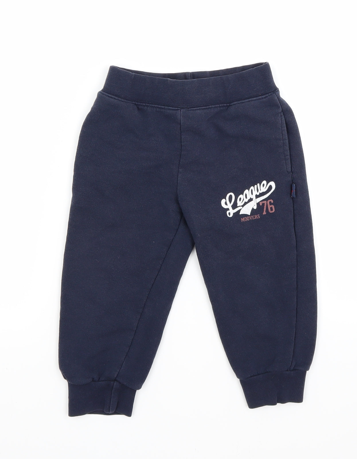 Moovers Boys Blue   Jogger Trousers Size 2 Years