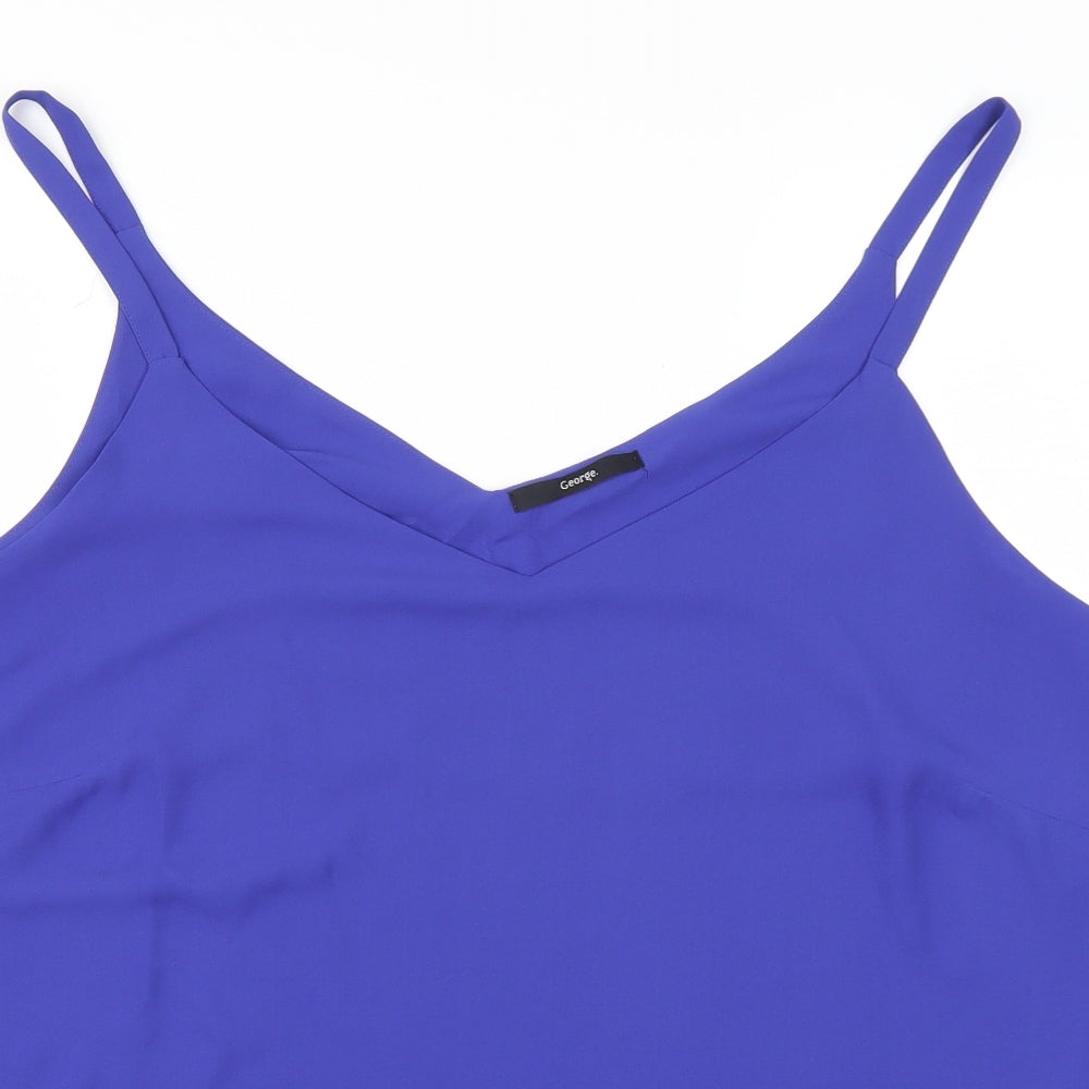 George Womens Blue   Basic Tank Size 22