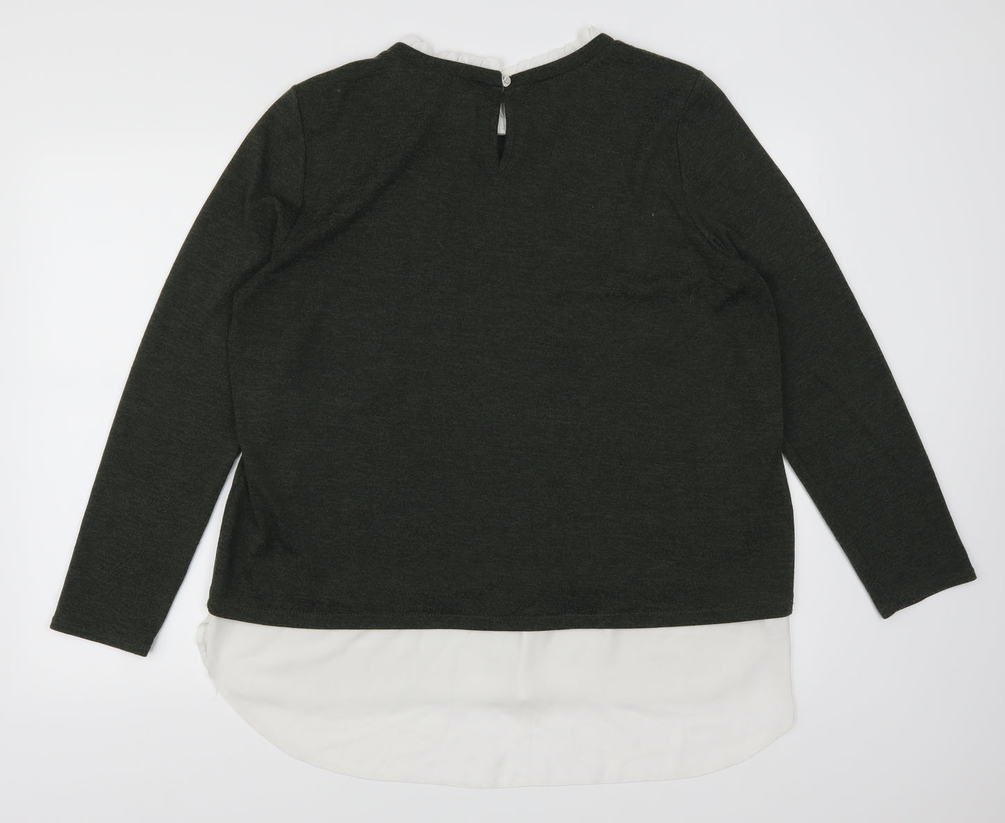 Dorothy Perkins Womens Green   Basic T-Shirt Size 20