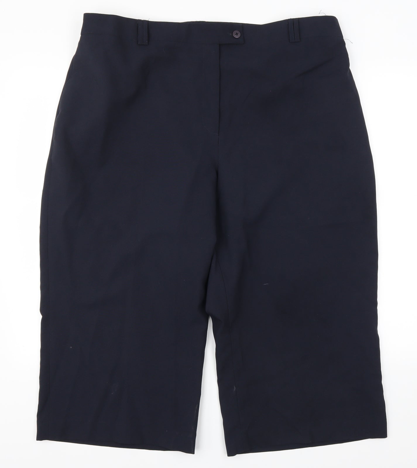 Classics Womens Blue   Cropped Trousers Size 26 L21 in