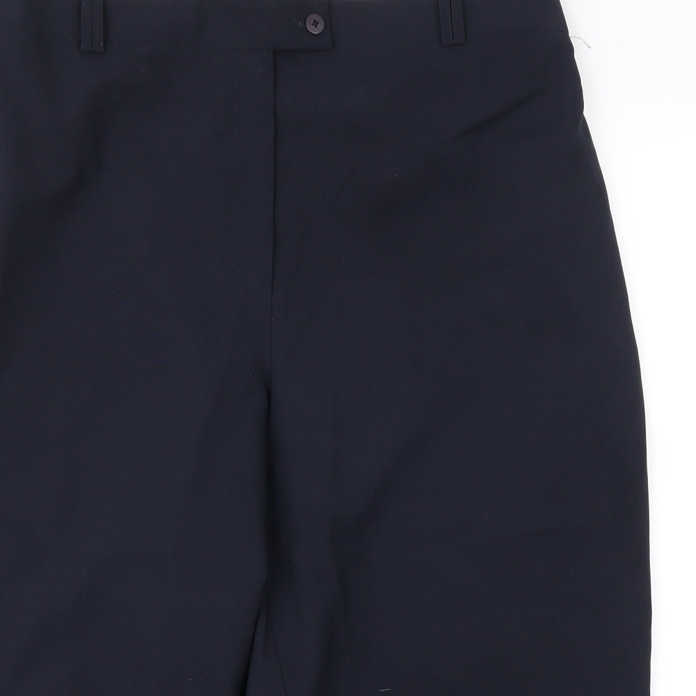 Classics Womens Blue   Cropped Trousers Size 26 L21 in