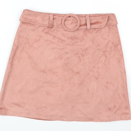Primark Womens Pink   A-Line Skirt Size 12
