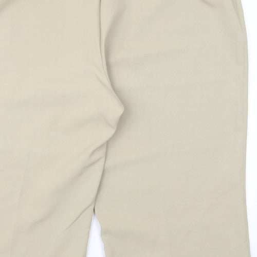 Classics Womens Beige   Cropped Trousers Size 26 L20 in