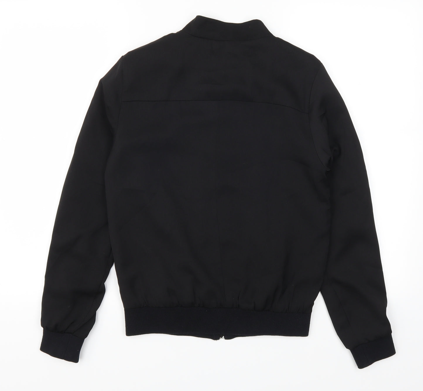 NEXT Womens Black   Bomber Jacket Jacket Size 6