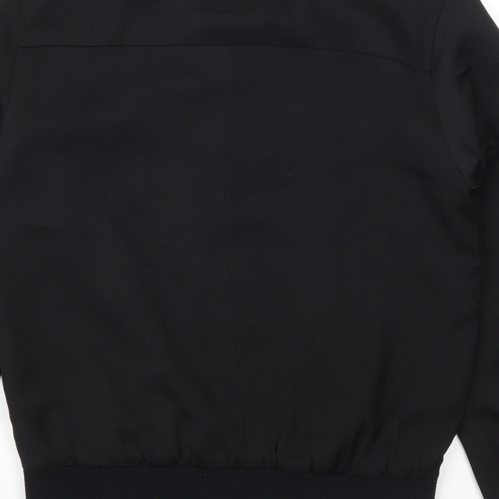 NEXT Womens Black   Bomber Jacket Jacket Size 6