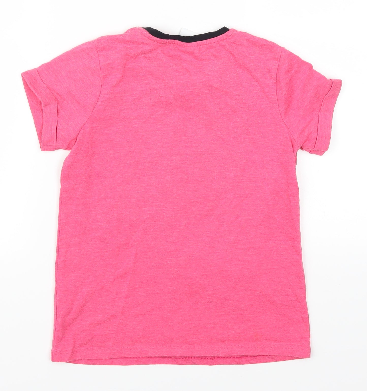 George Girls Pink   Basic T-Shirt Size 9-10 Years  - Jojo Siwa