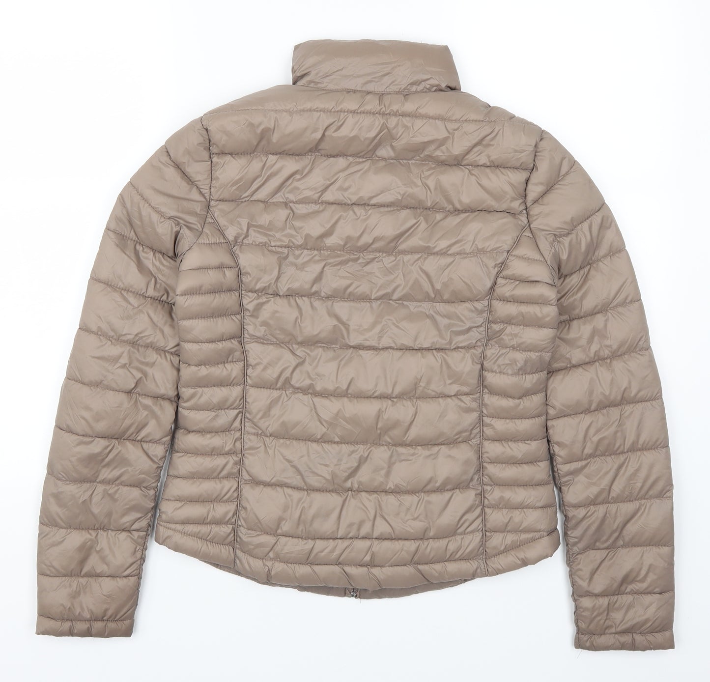 Atmosphere Womens Brown   Quilted Coat Size 6