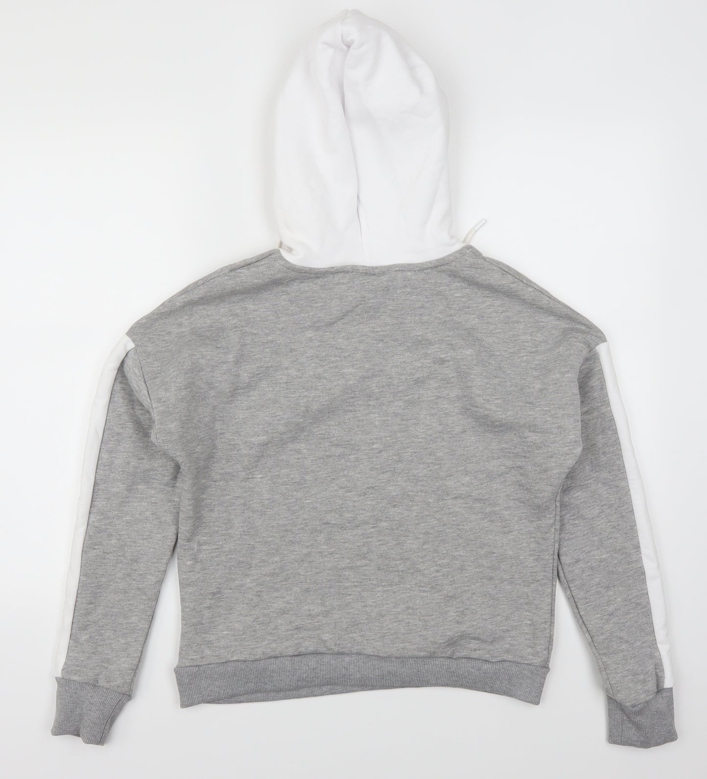 Closure Womens Grey   Pullover Hoodie Size 10