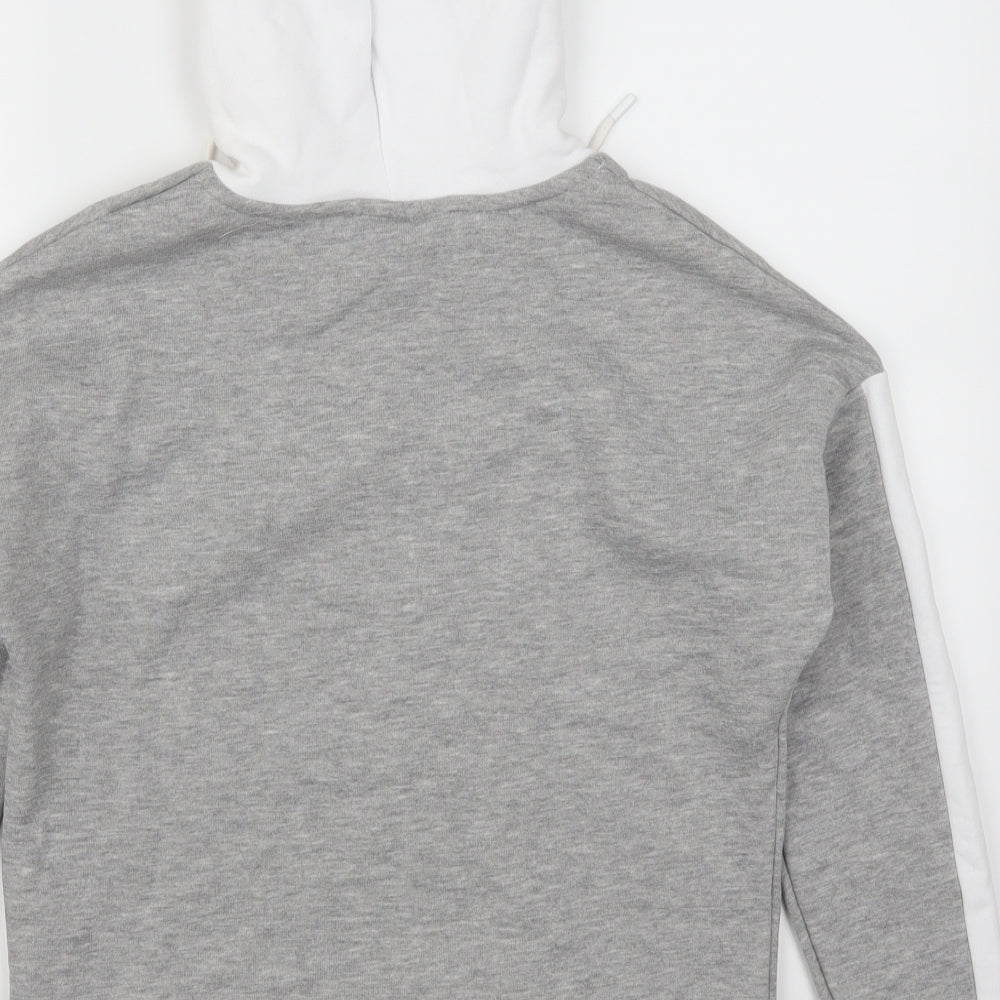Closure Womens Grey   Pullover Hoodie Size 10
