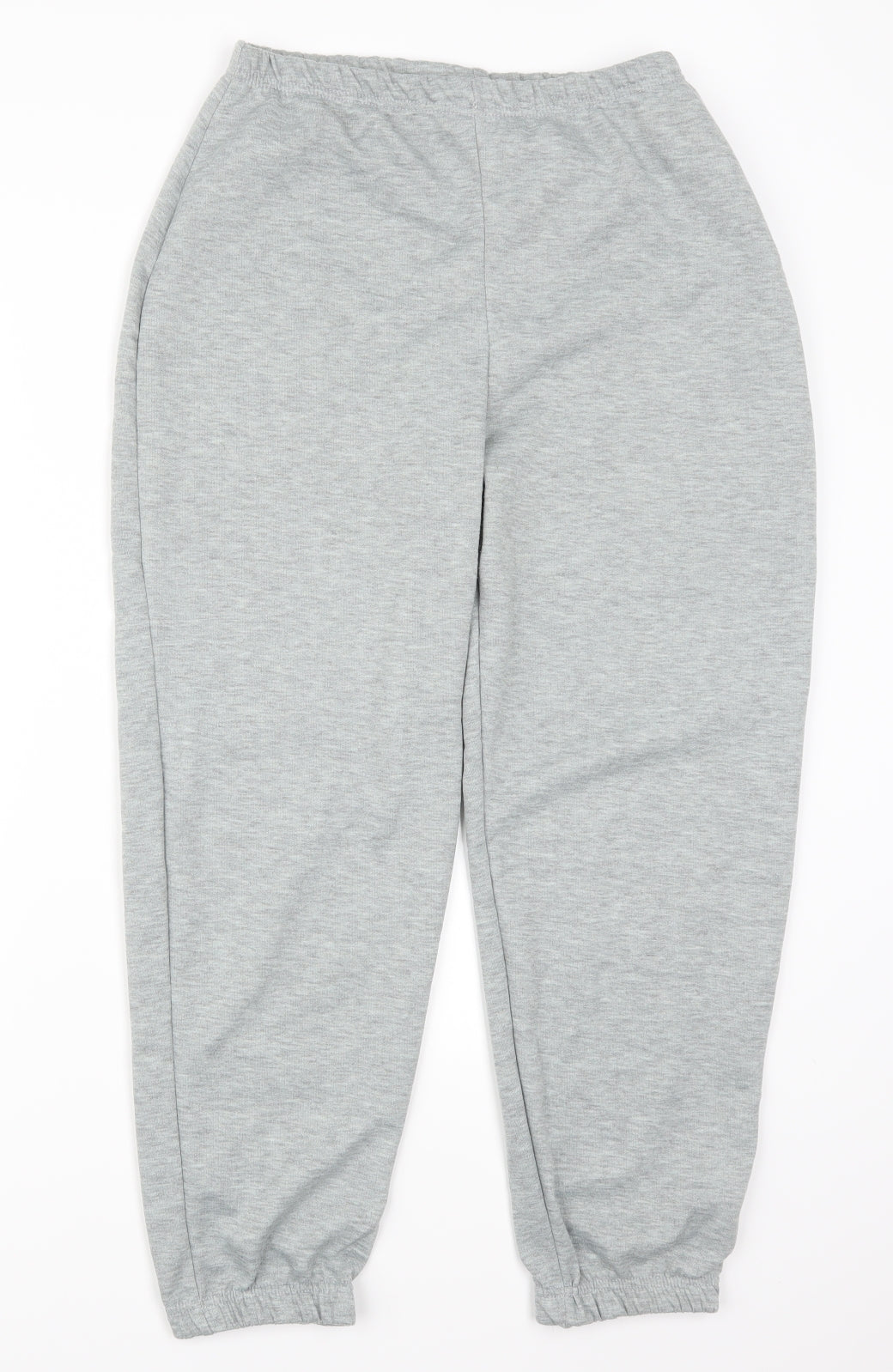 Pretty Little Thing Womens Grey   Sweatpants Trousers Size 10 L25 in