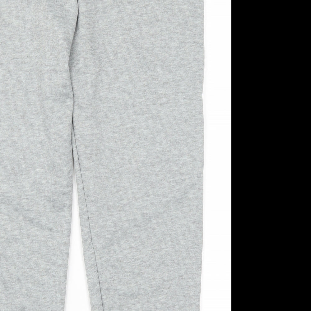 Pretty Little Thing Womens Grey   Sweatpants Trousers Size 10 L25 in