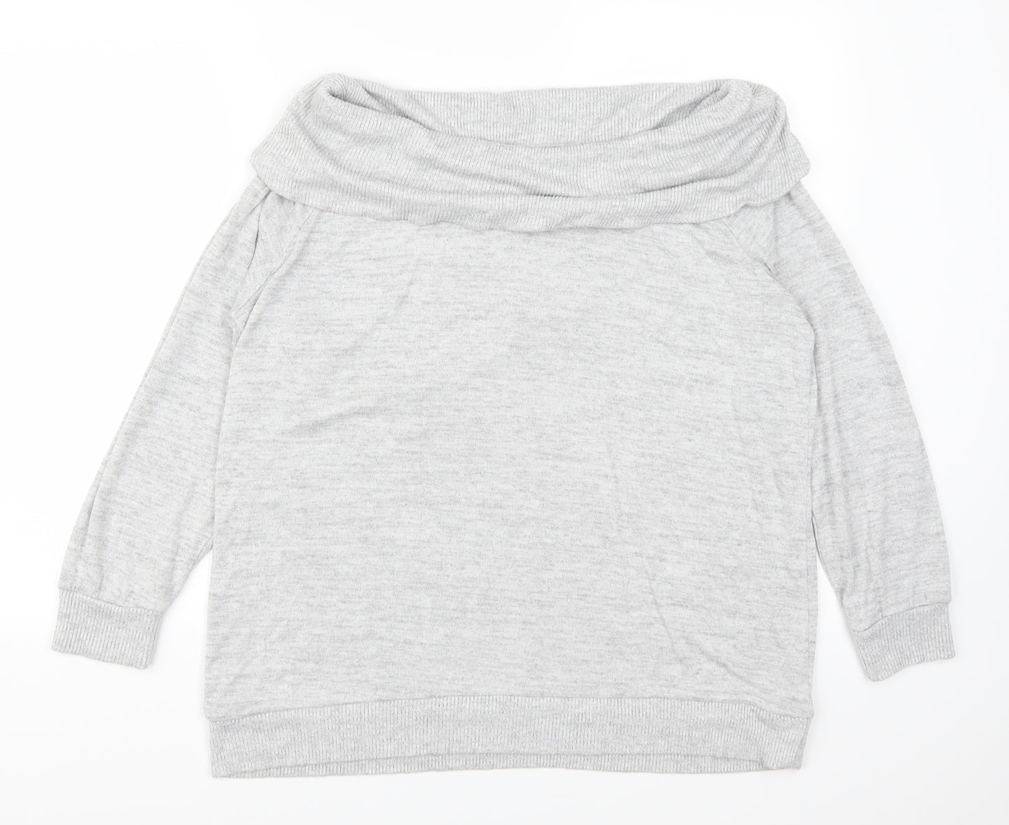 Very Womens Grey Solid  Top Pyjama Top Size 16
