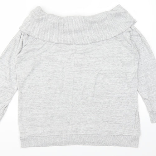Very Womens Grey Solid  Top Pyjama Top Size 16