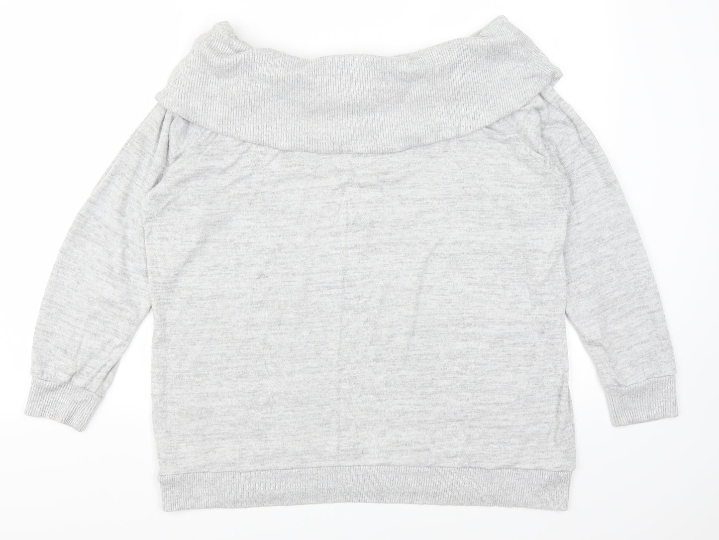 Very Womens Grey Solid  Top Pyjama Top Size 16