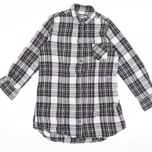 La Senza Womens Black Check  Basic Blouse Size S