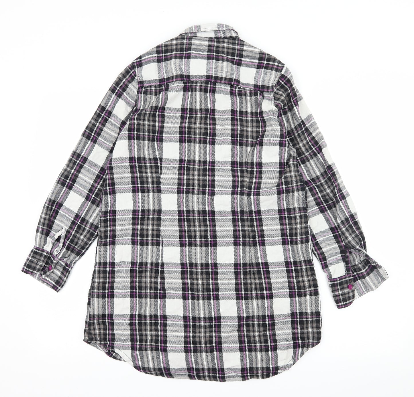 La Senza Womens Black Check  Basic Blouse Size S