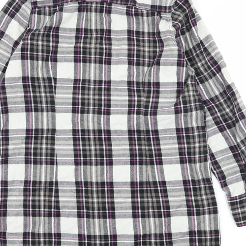 La Senza Womens Black Check  Basic Blouse Size S