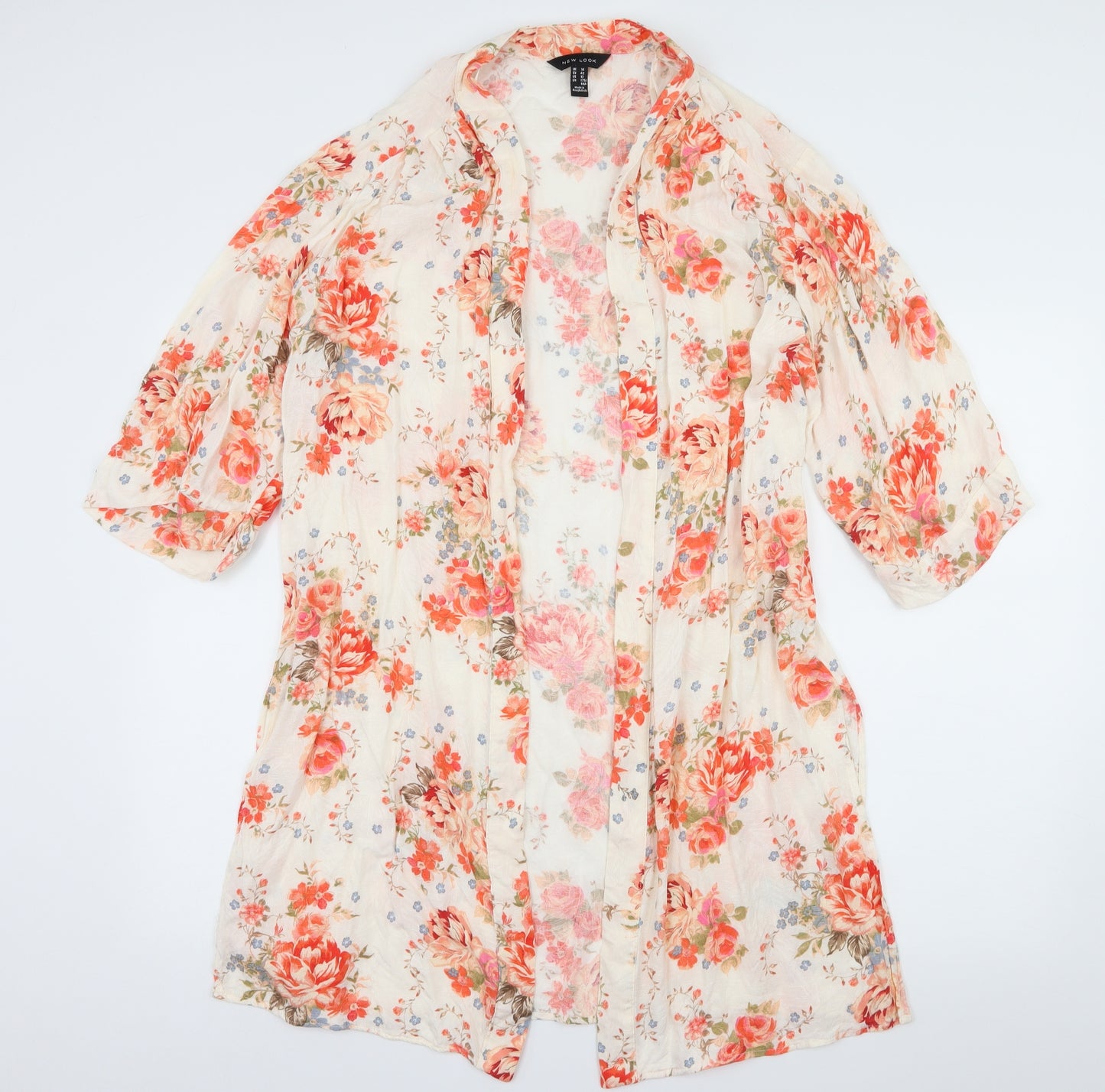 New Look Womens Ivory   Kimono Blouse Size 14
