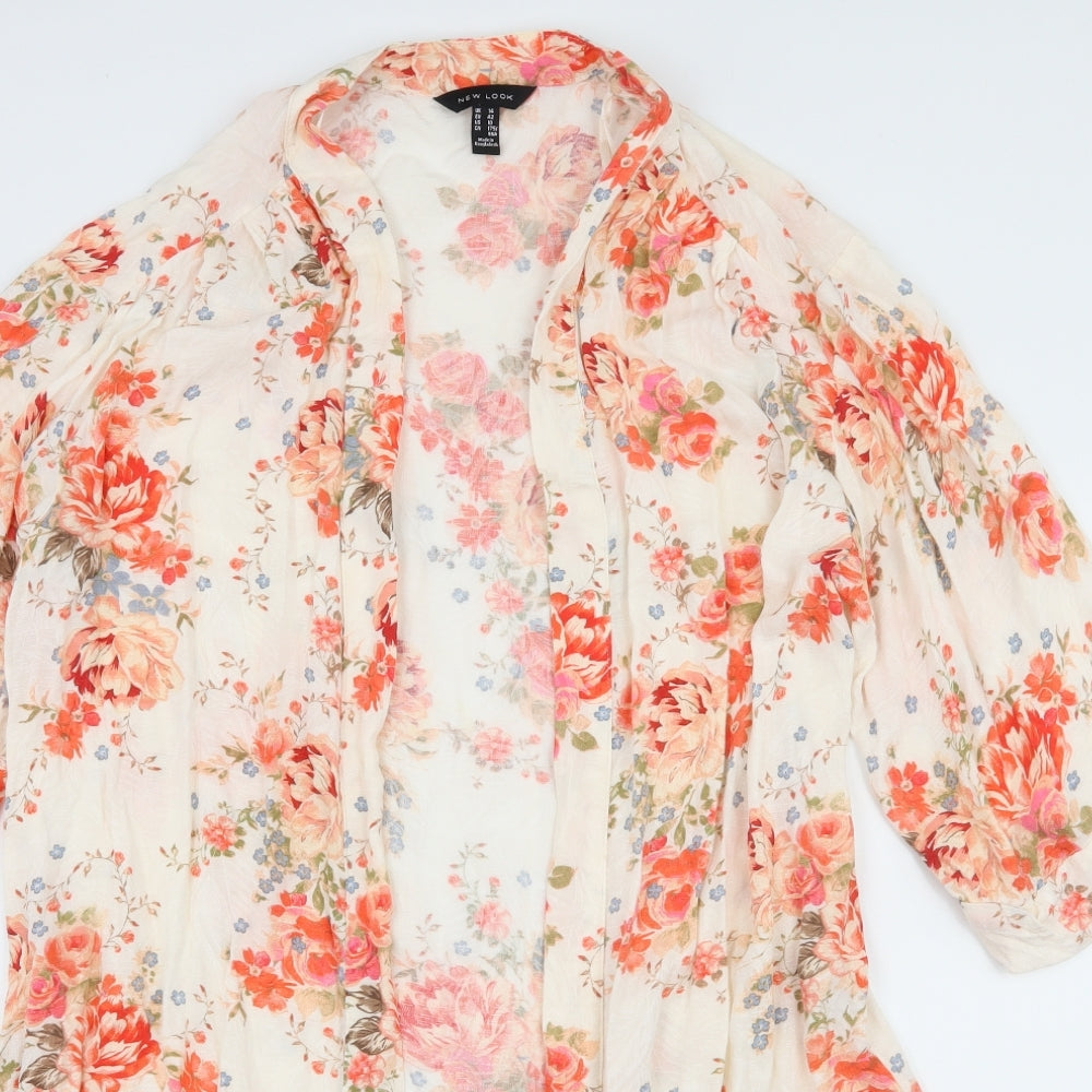 New Look Womens Ivory   Kimono Blouse Size 14